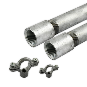 Galvanised Tube & Clamps