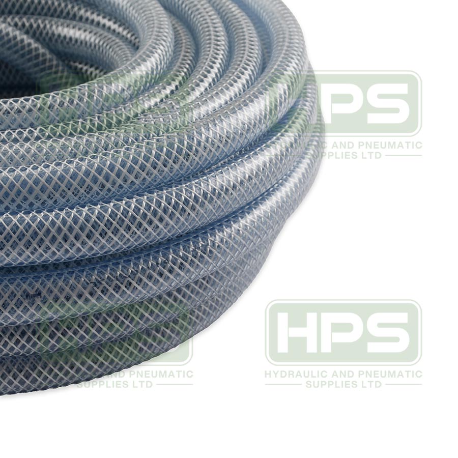 1/4&quot; Reinforced PVC Braided Hose