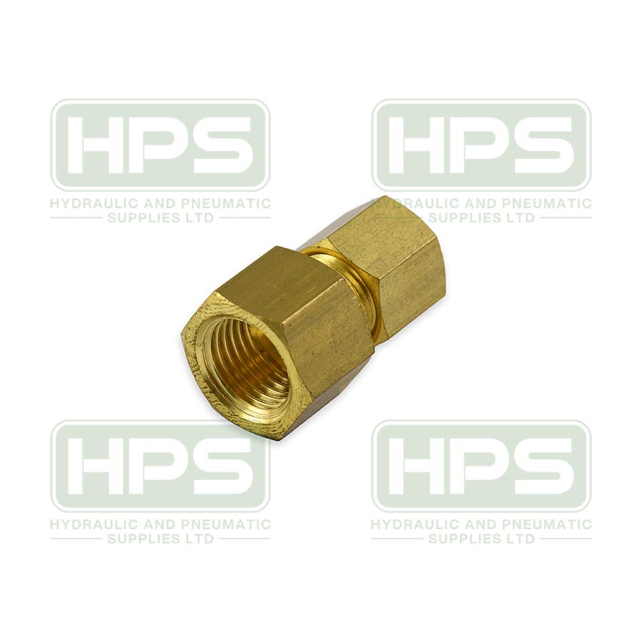 04mm OD X 1/8&quot; BSPP Brass Female Stud