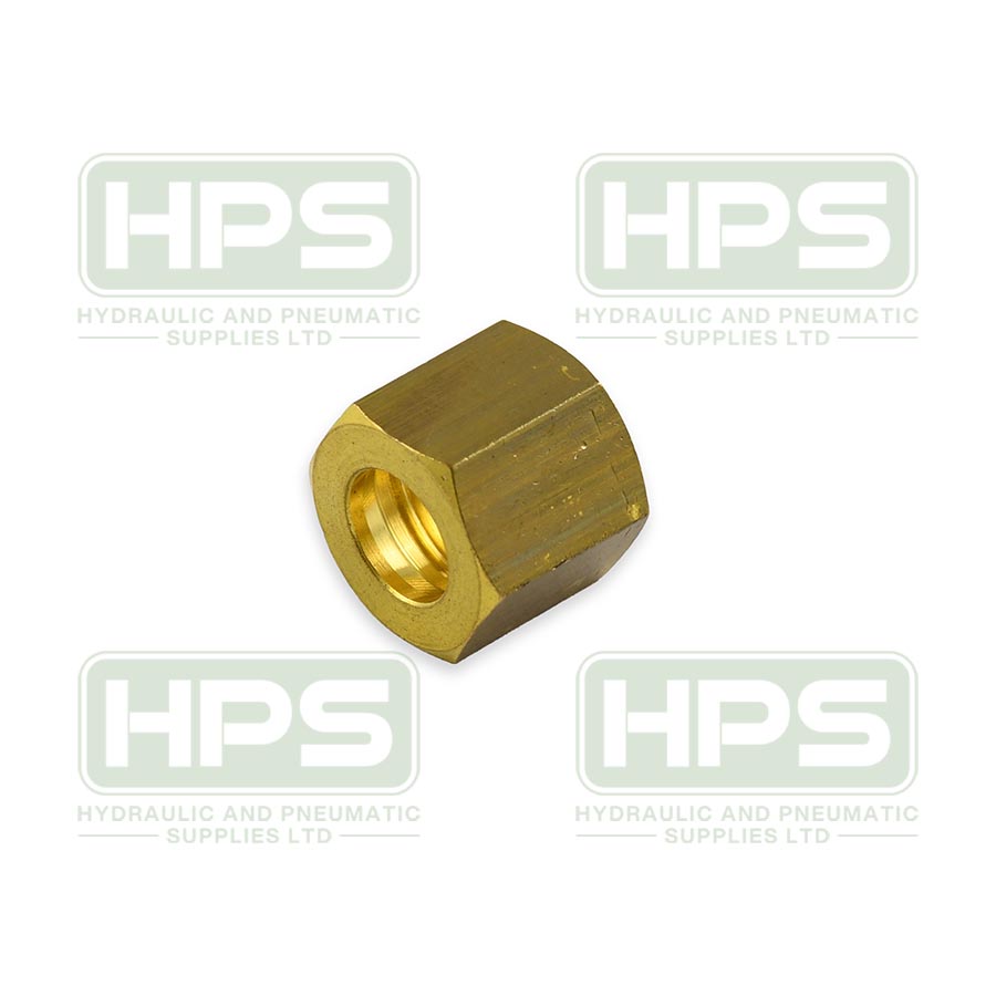 4mm OD Brass Nut