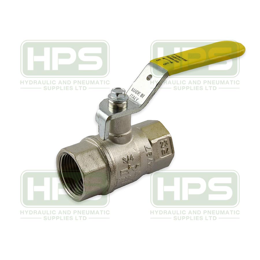 1&quot;bsp Brass Ball Valve - WRAS App&#39;d BSI Gas App&#39;d