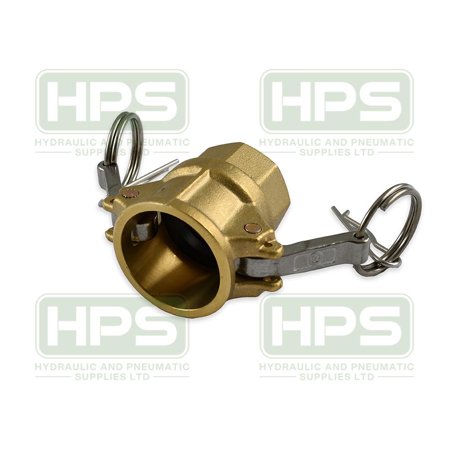 1/2&quot;  BSPP FEM  COUPLER TYPE D BRASS