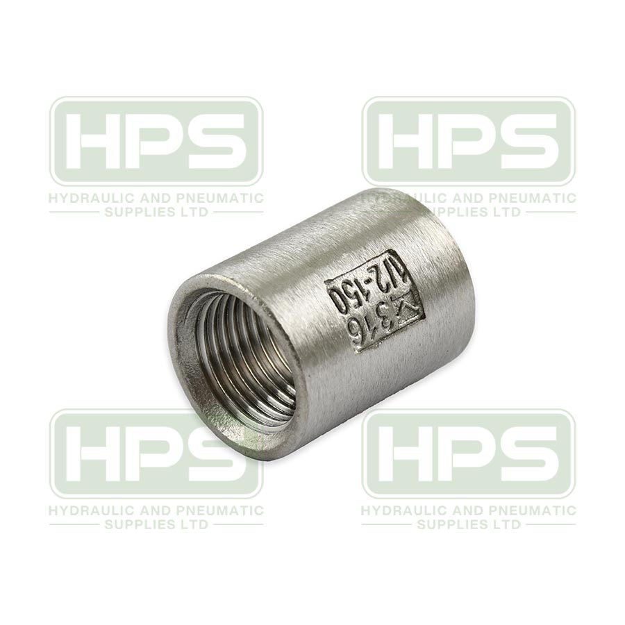 ST.STEEL 1/2&quot;  BSP FEMALE FULL SOCKET