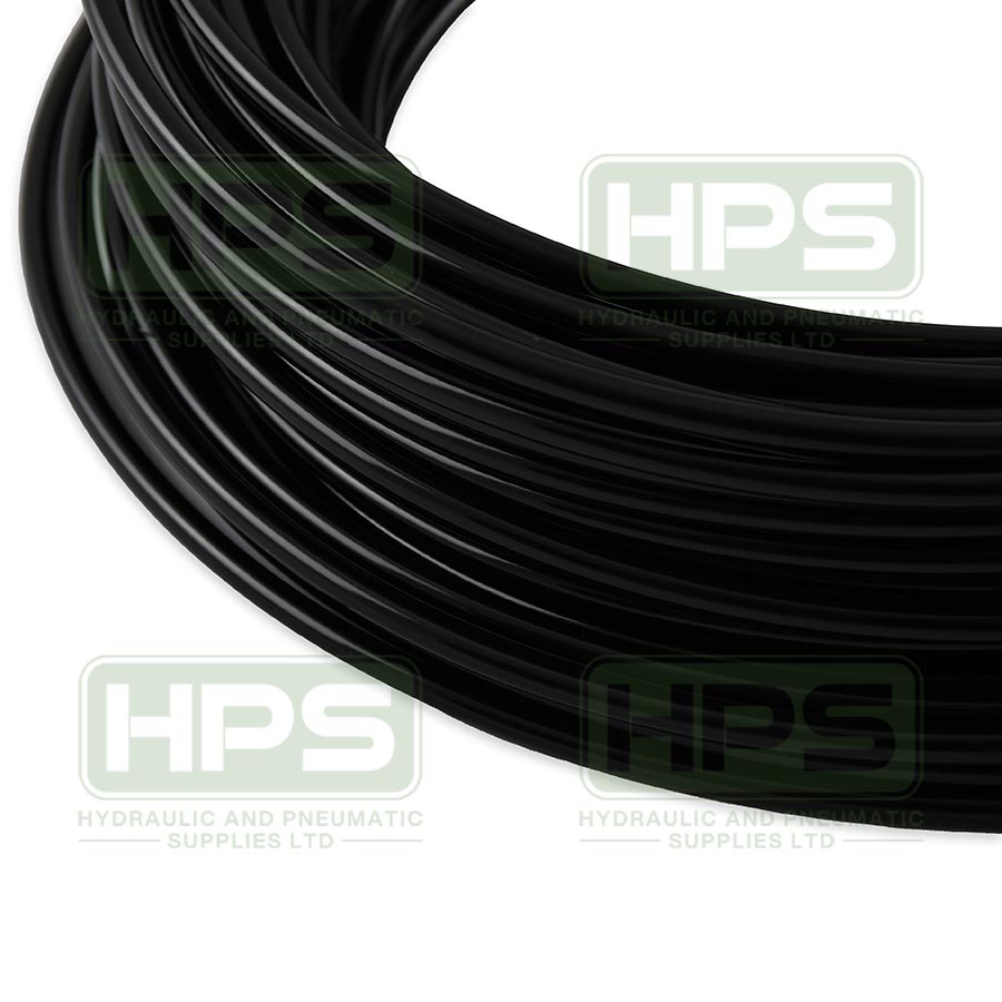 10mm OD x 7mm ID Black Nylon 30M