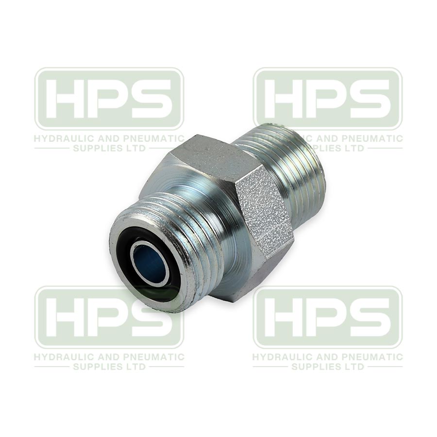 1/4&quot; BSP X 9/16&quot; SORFS M/M