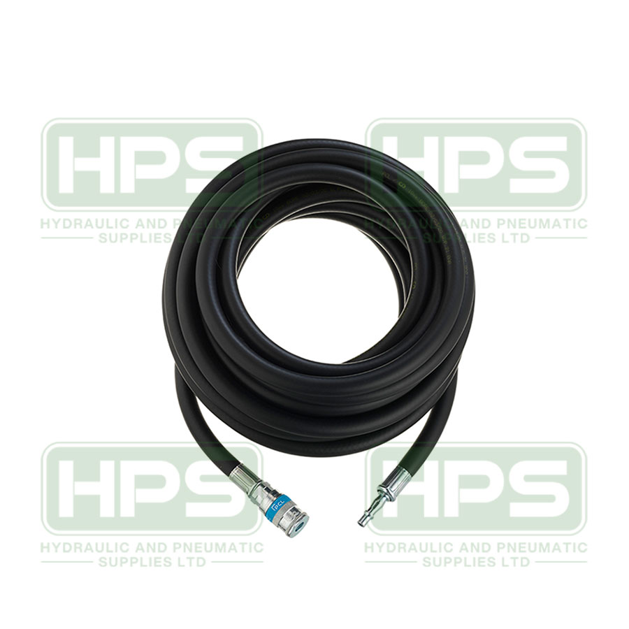 Hose Assembly 10m of 10mm i/d Hose Standard Fittings