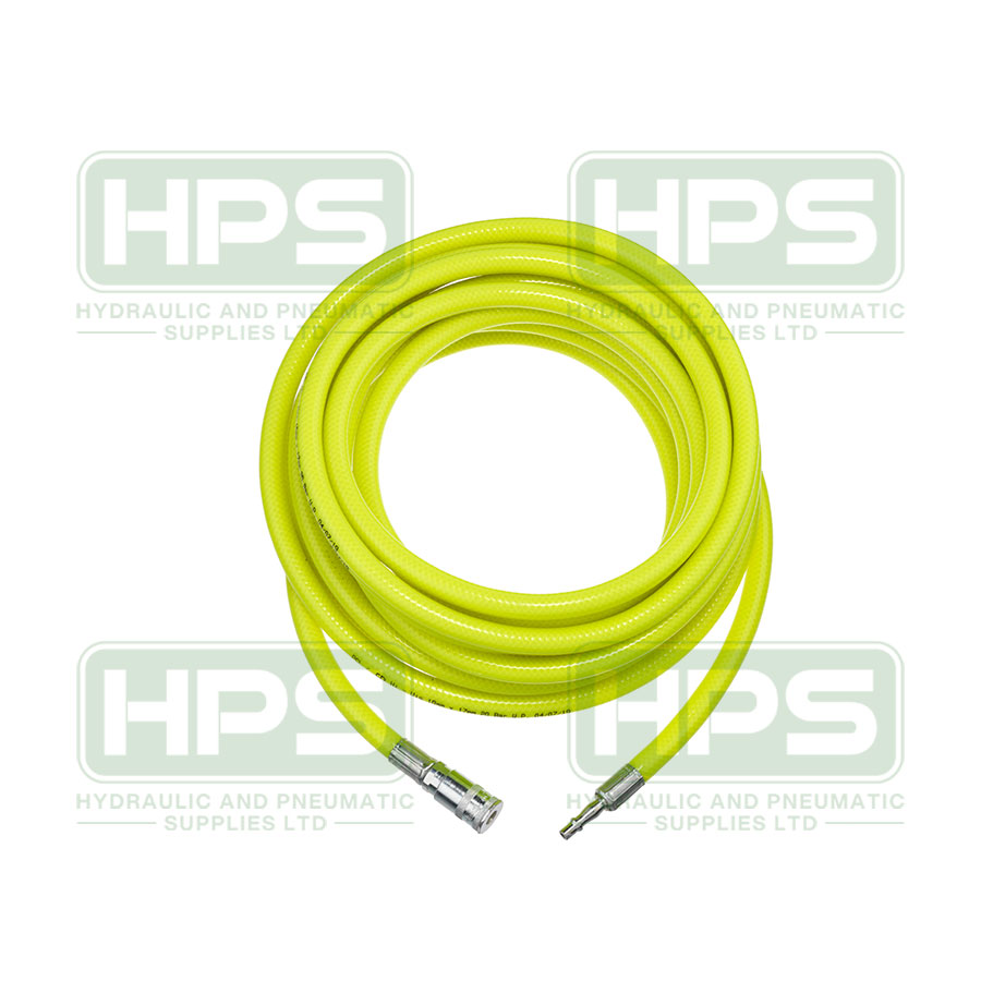 Hose Assembly 10m of 10mm i/d Hose Standard Fittings HIVIS