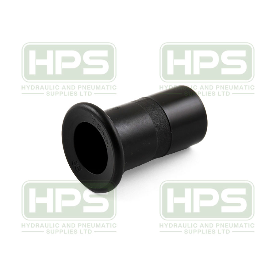 15MM OD PLUG BLACK