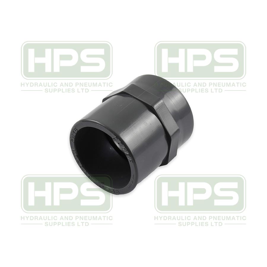 3/8&quot; PVC PLAIN THREADED SOCKET