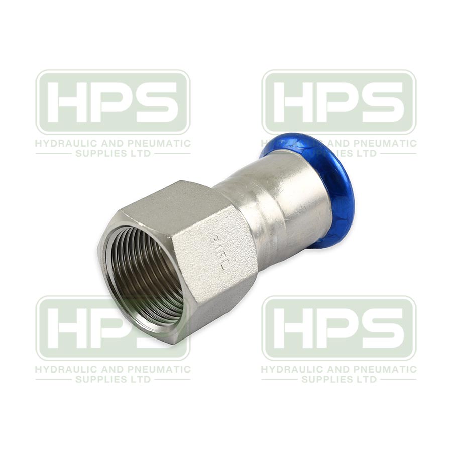 15mm x 1/2&quot;bsp SS Press Female Adaptor