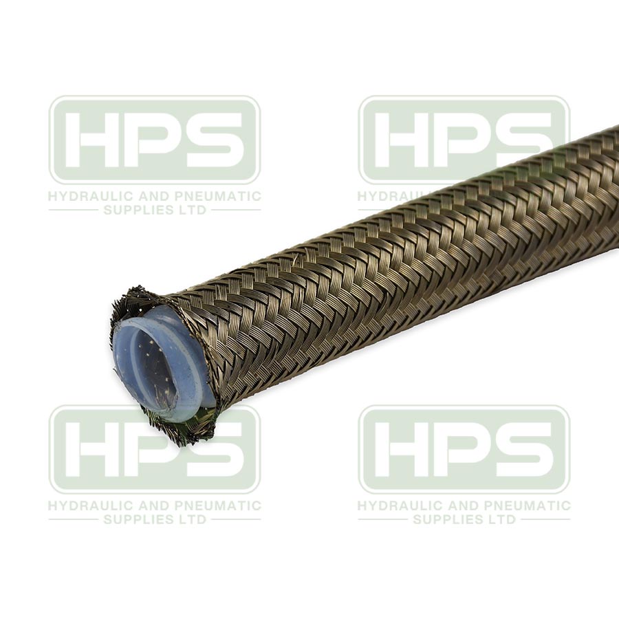 1/4&quot; Convoluted PTFE Hose 172 Bar